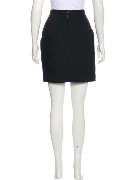 dior black mini skirt|christian Dior skirts for women.